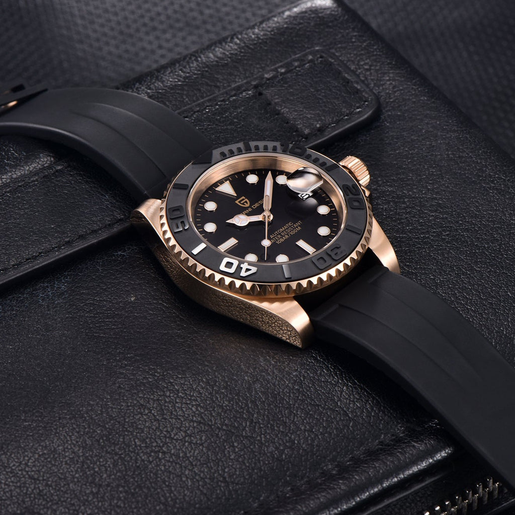 ▻ PD-1651 Rose Gold | Miyota 8215 | Sapphire Crystal | 316L