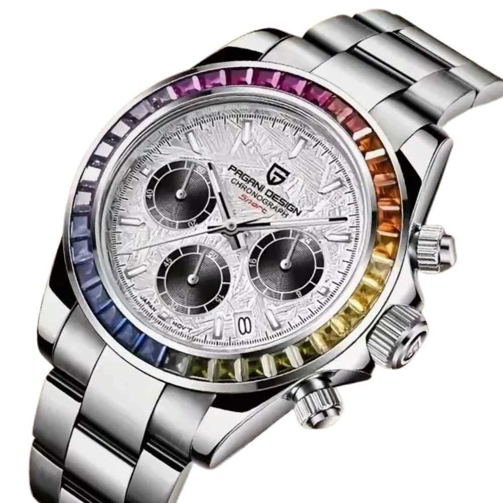 ▶️ PD-1644 Rainbow: VK63 Movement | 316L Steel | 100M | Free