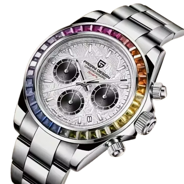 ▶️ PD-1644 Rainbow: VK63 Movement | 316L Steel | 100M | Free