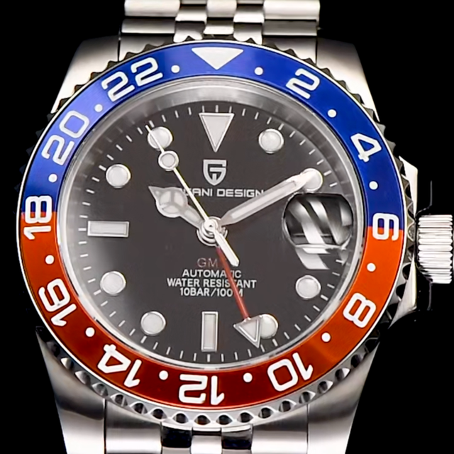 Pagani Design PD-1662 GMT video close up